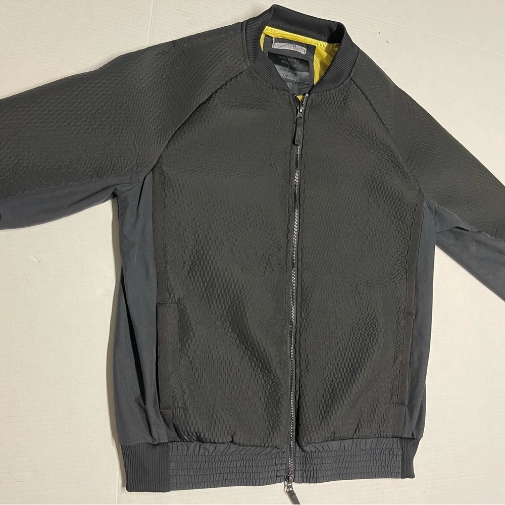 Anthony Davis x Saks Fifth Avenue Men's Black Bomber Jacket Size Large
